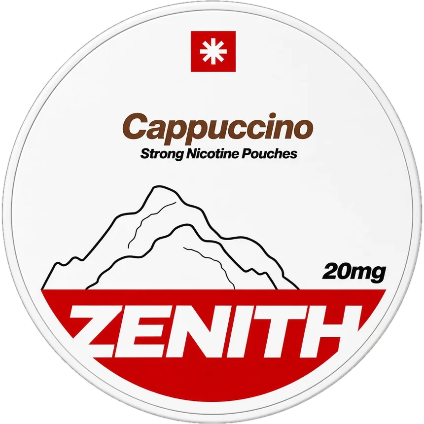 ZENITH Cappuccino can, Strong Nicotine Pouches