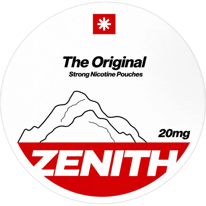 ZENITH The Original can, Strong Nicotine Pouches, 20mg